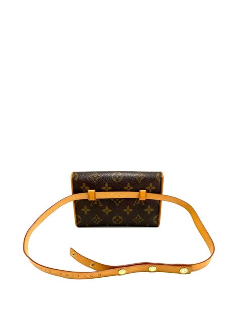 louis vuitton belt bag florentine|2002 monogram pochette florentine bag.